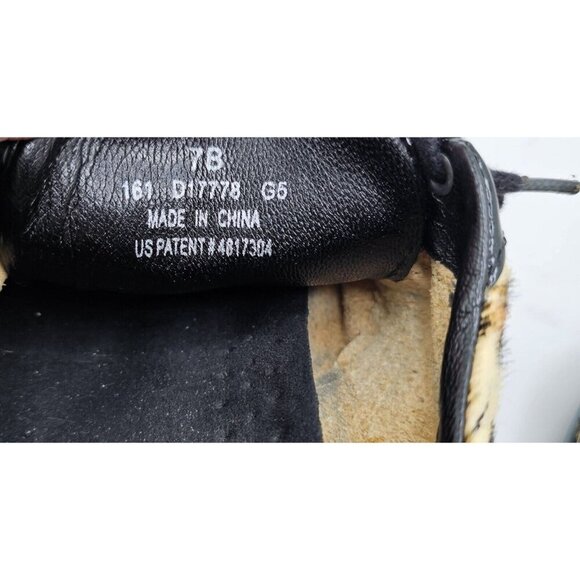 Women's Cole Haan Bria Leopard Print Casual Sneakers Size 7B NikeAir Calf Hair - Picture 6 of 6